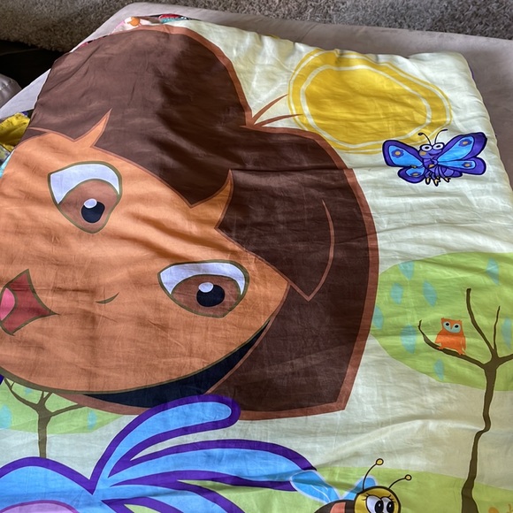 marshmallow Other Dora The Explorer And Boots Sleeping Bag Poshmark